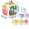 Sorting Game Activity Cube Colorful Blocks Educational Sensory Toy Montessori Toy  Birth Gift