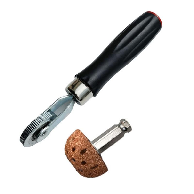 

Комплект для ремонта проколов бескамерных шин мотоцикла и автомобиля Инструмент для аварийного ремонта шин Ролик, колесо для буфера шин, скребок