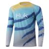 Mens Quick-Dry UV Protection Fishing Shirt Long Sleeve Breathable Ice Silk Cycling Jersey Outdoor Sports Summer