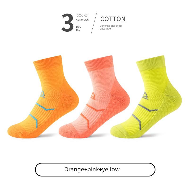 Professional Exercise Socks Running Marathon Badminton Men and Women Towel Thick Sole Outdoor Hiking Basketball Tube Socks