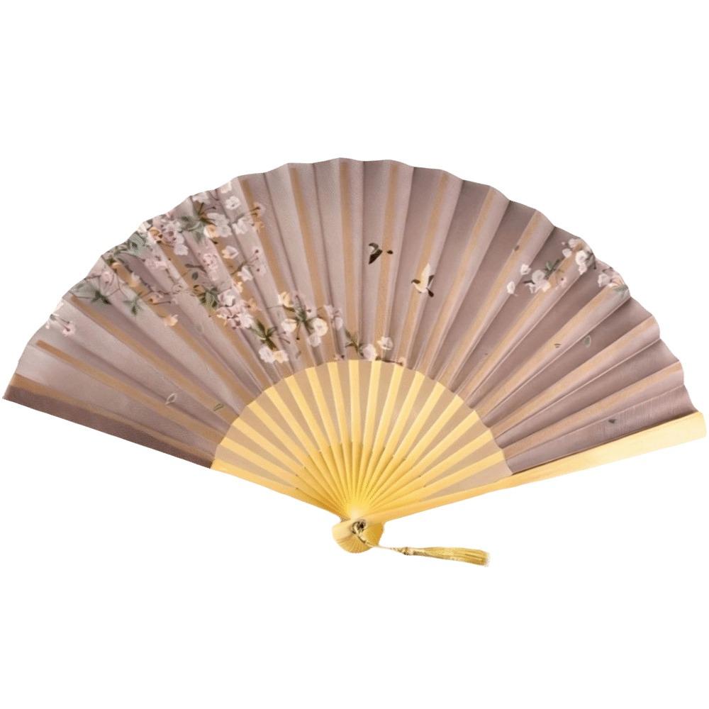 Chinese Style Hand Fan Collapsible Dance Fan Portable Folding Handheld Fan  Party