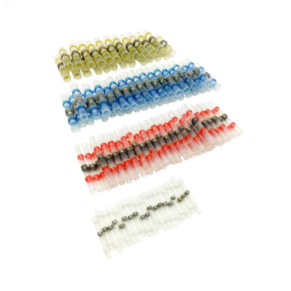 

50Pcs Pressure-Free Solder Ring Heat Shrinkable Tube Quick Terminal Block