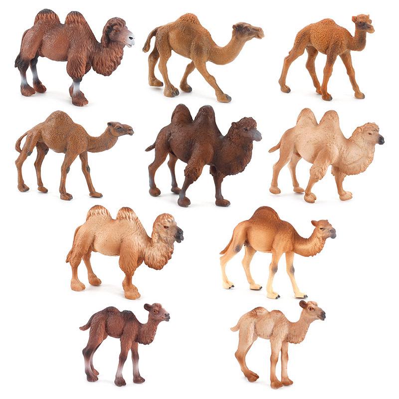 Desert Wildlife Double-Humped Camel Ornament Set