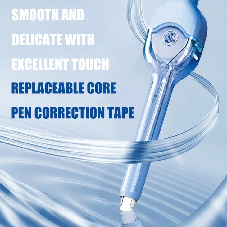 Ergonomic Design Correction Tape Design With Beige Concealed Smooth Tape For Comfortable Friendly Use Portable Size