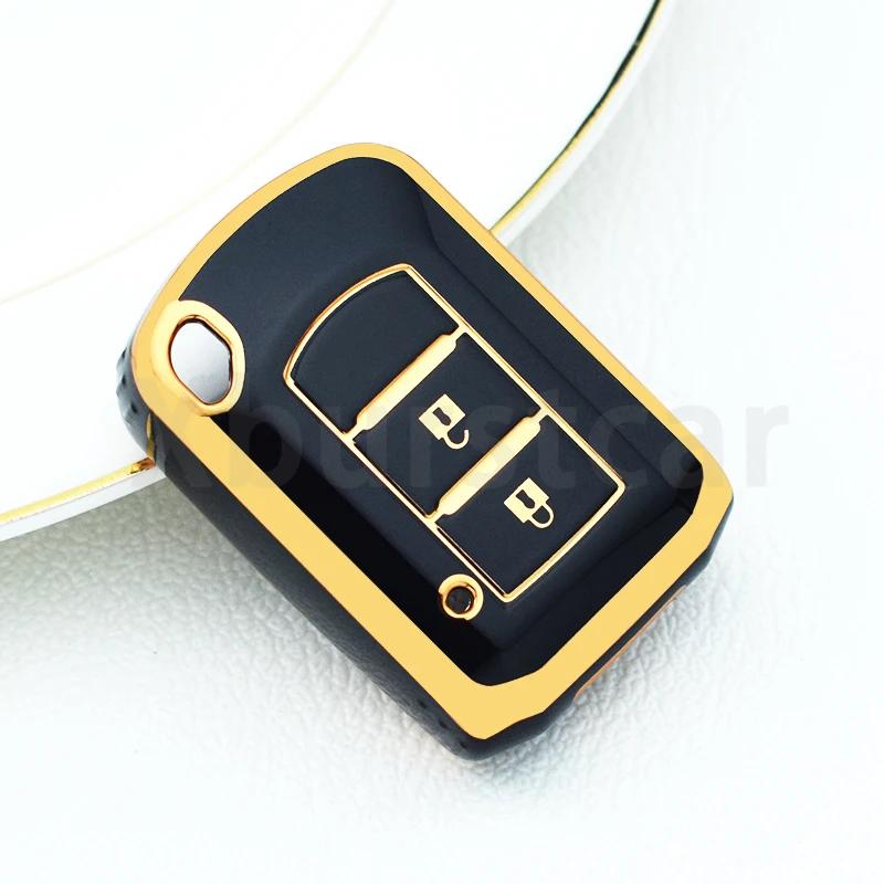 

2/3 Buttons Tpu Auto Key Fob Cover For Mitsubishi Asx Ash Outlander Lancer Ex Galant Pajero L200 Car Key Case Cover Keyless