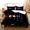 Outer Space Bedding Set  For Children Planet Duvet Cover Bed Cover Comforter Bed Quilt Cover High Quality 240*220