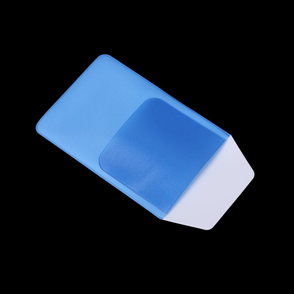 1Pc Candy Color PVC Card Bag Portable Pocket Protector Leak-Proof Pen Pouch Pencil Case Office School Doctors Nurses Supplies