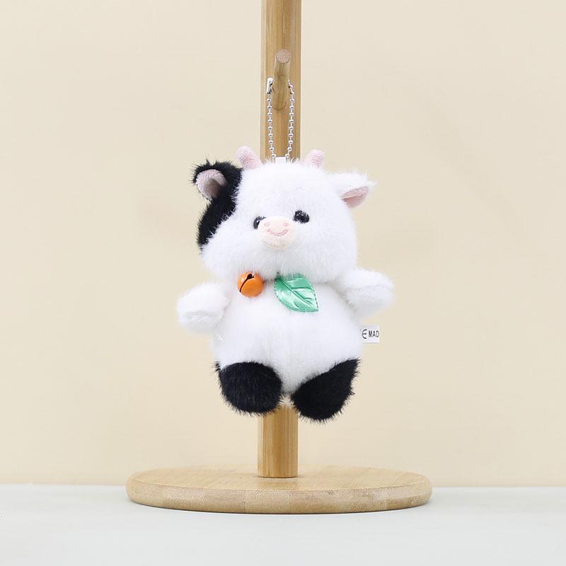 

Tiger Cute Yellow Duck Monkey Key Chain Cartoon Girl Backpack Decorative Pendant зелёный