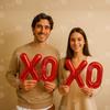 Valentine's Day Balloon Set XOXO Letter Red Lips Heart shaped Balloon for Single Girl's Birthday Decor on Valentine's Day
