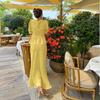 New Summer Women's Clothing Suit Fashionable Casual V-neck Pleated Lace-up Top Bubble Sleeve Skirt