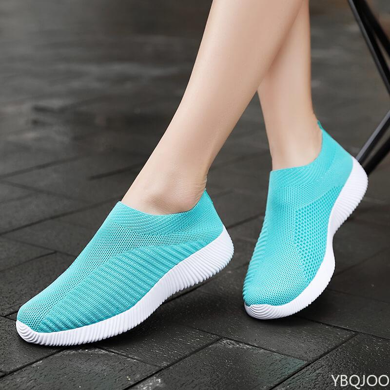 2025 New Women's Breathable Sneakers Outdoor Low Top shoes Casual walking shoes comfortable Mesh Flats Zapatos Mujer