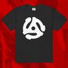 45 Adapter Shirt | Vinyl Collector LP Retro Mid Century