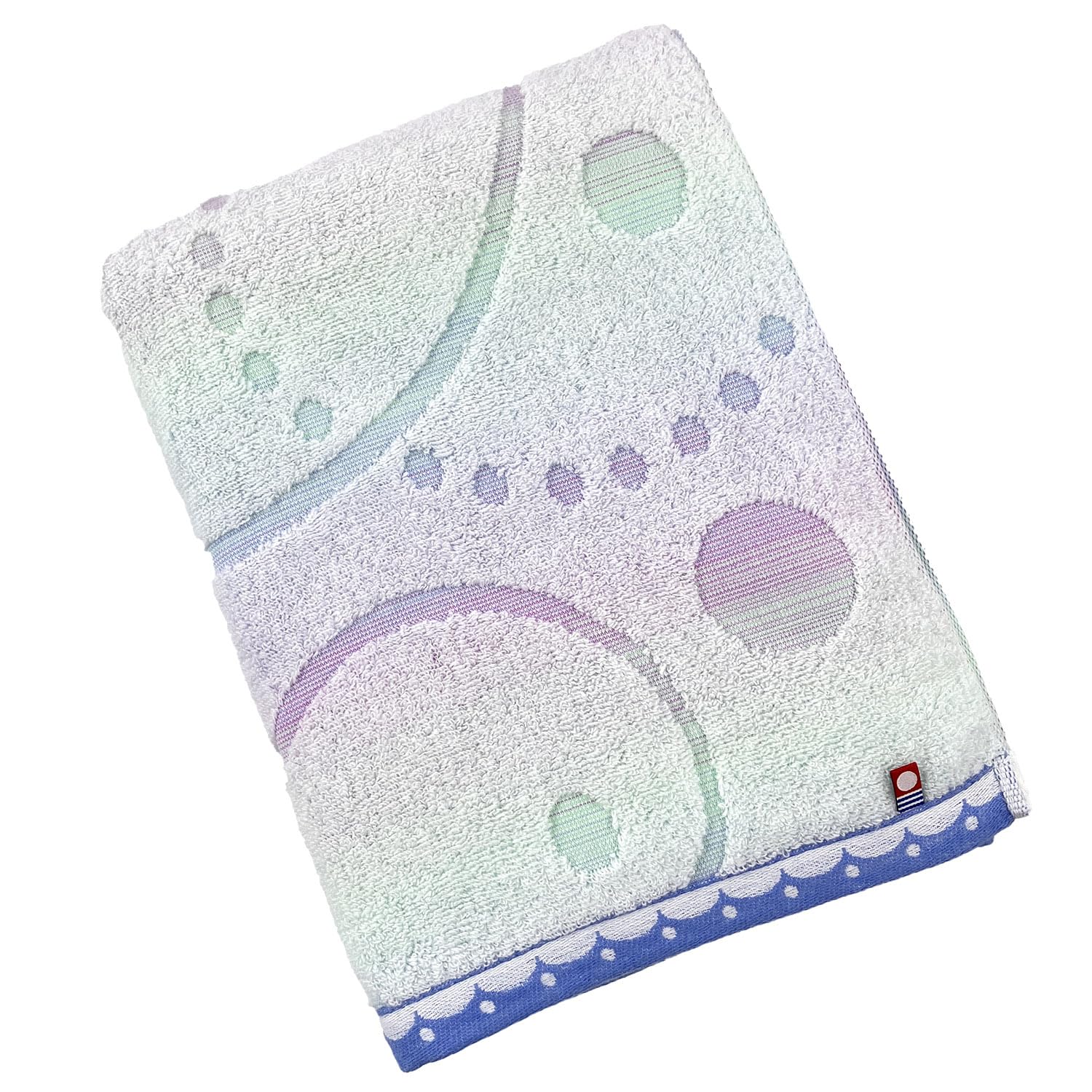 

Imabari Poiri Blue Bath Towel, 70 x 130 cm, 1 piece