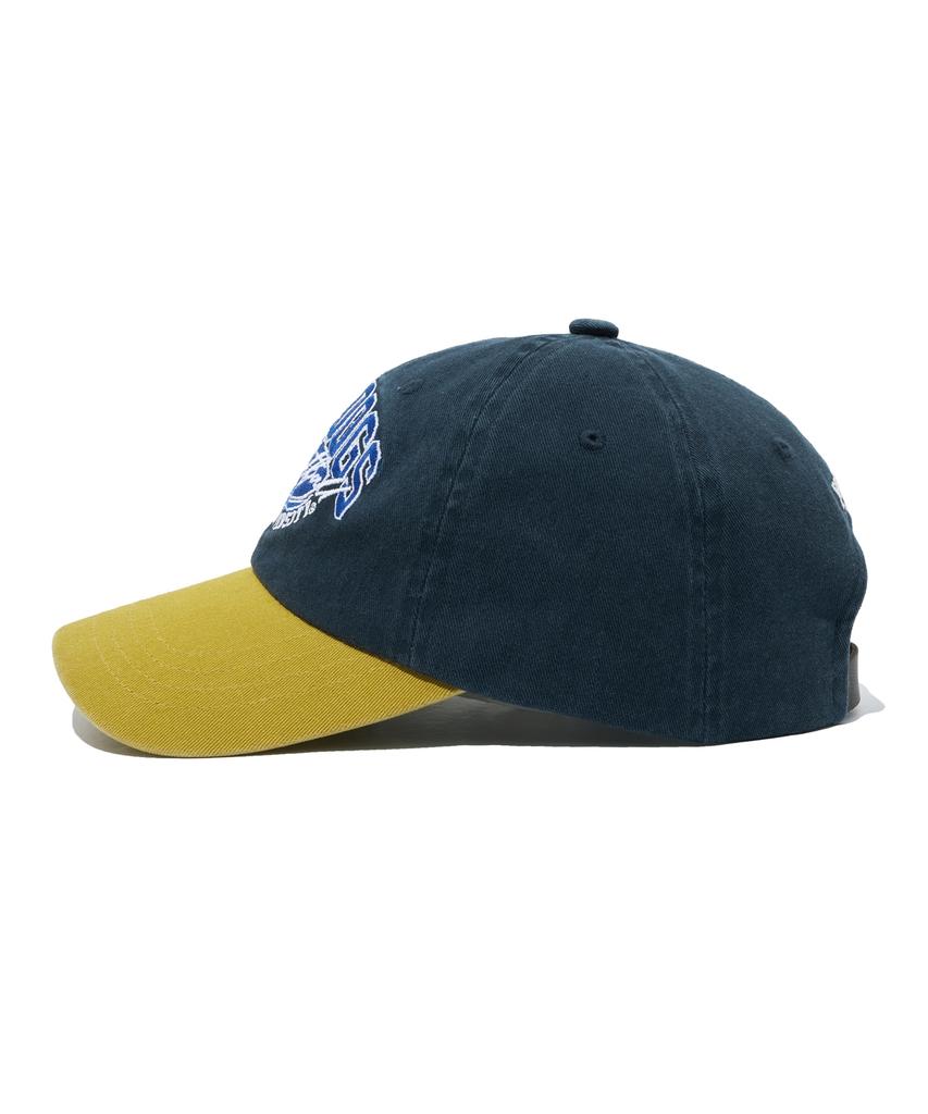 YALE Bulldogs Upper Pique 6P Ball Cap Navy