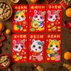6pcs Traditional 2026 Horse Year Red Envelope Chinese Lucky Money Envelopes  Lunar Year Celebration