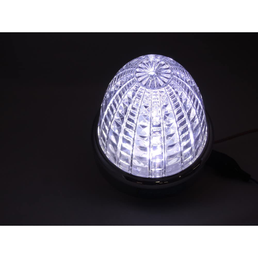 Nippon Body Parts Truck Supplies JB LED Crystal HP Marker 2 Compatible High-Intensity Clear/White 12/24V LSL-216W