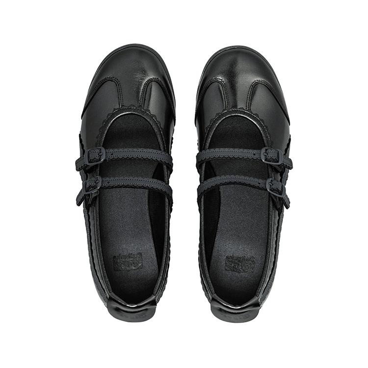 ONITSUKA TIGER Mexico 66 Tgrs Bequeme flache Mary-Jane-Schuhe Damenschuhe Silber Grau 1182A708-020