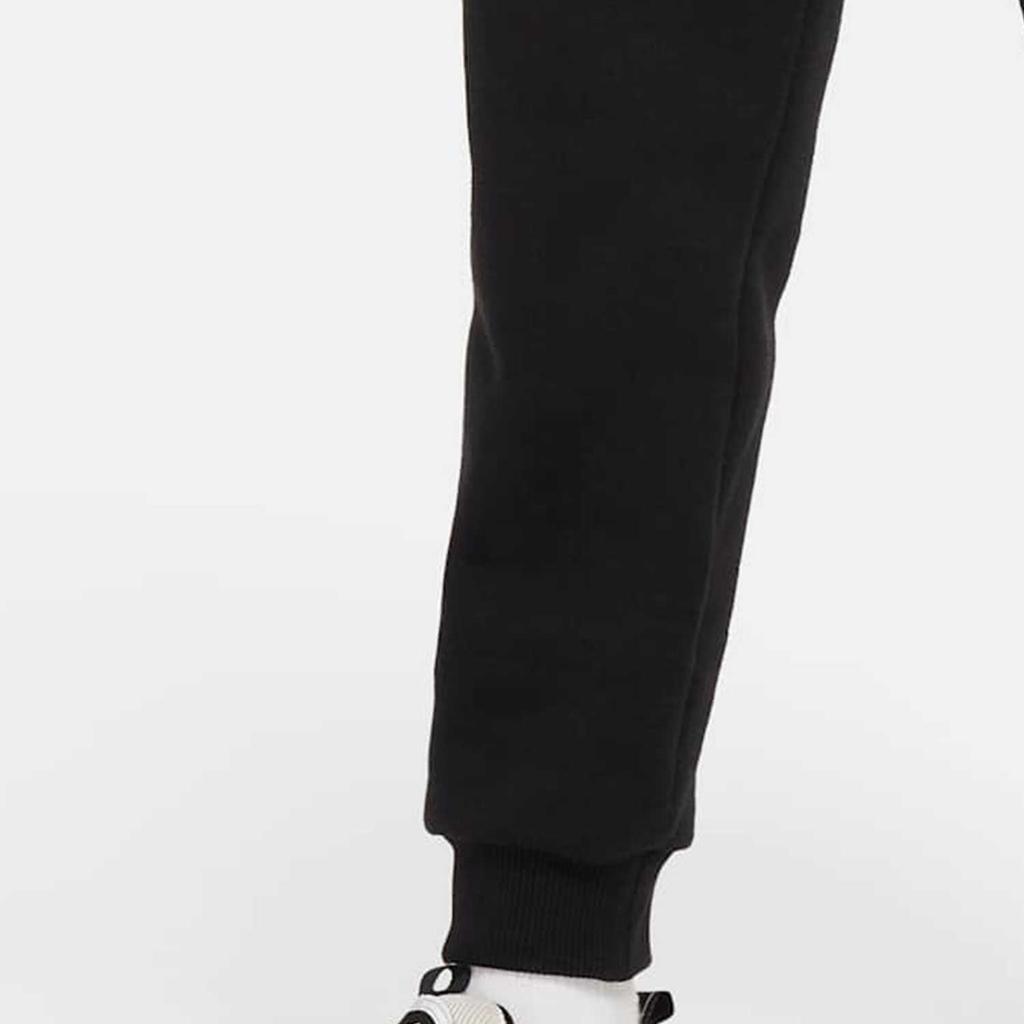 Nike Logo Print High-Waisted Pants Kids Bottoms Black FJ6167-010