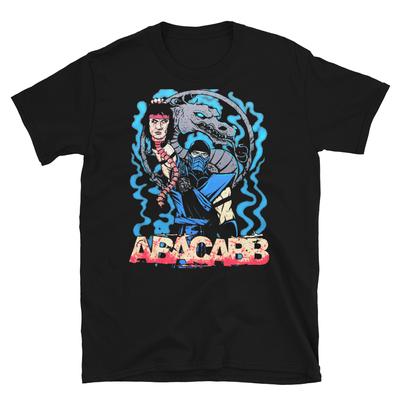 T-shirt unisex Abacabb Sub Zero „Finish Him” Myspace Deathcore Metalcore Band