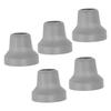 5Pcs   Crutch Tips   Crutch Tips 16mm Replacement Crutch Tips with Metal Gaskets for Canes