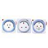 15Minute Precisions Mechanical Timer Switches for Electrical Outlets Global Sockets ABS Material Energy Efficient