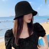 Fashion Double Layer Bucket Hat Foldable Sun Protection Fisherman's Hat Sun Hat Women Girls
