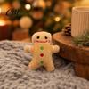 Cat Toys with Catnip Christmas Plush Toys, Reindeer Gingerbread Santa Stuffed Animal, Interactive Holiday Toy for Kittens, Pet Gift Play And