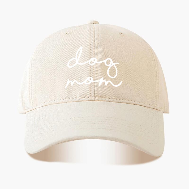 Fashion PetThemed Baseball Cap Dog Mom Print Trendy Design Casual Leisure AllMatch Good Choice