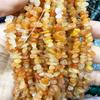 3-5mm Natural Crystal Agate Crushed Stone Beads, Irregular DIY Jewelry Accessories, Loose with Hole