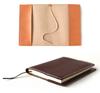 Belle & Sofa ABOOK Book Cover with Bookmark, Double Stitched, Made in Japan (Dark Red, 46-size, LL Size)