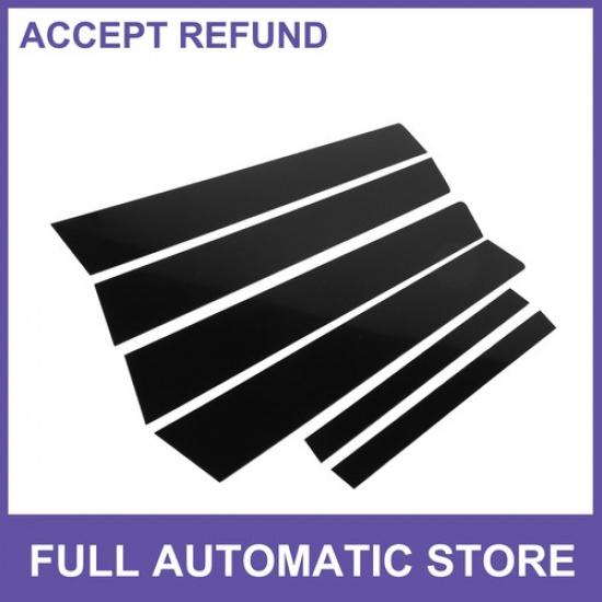 Windshield B Pillar Trim Exterior Garnish Six for Nissan Maxima 2009-2015