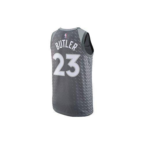 Nike X NBA Jimmy Butler City Edition Swingman Jersey SW Silver 912125-009