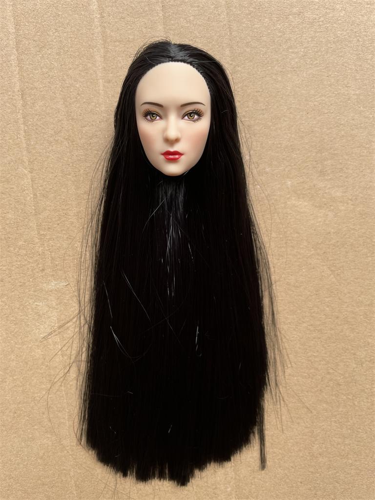 MENGF New Doll Heads 22 Joints Movable 25cm Body Colorful Straight Curl Hairs Vintage Make Up Size 1/6 Doll DIY Accessories
