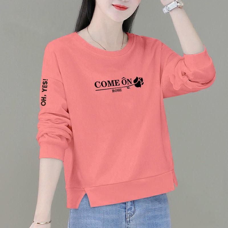 YYFS Damemote Uformelt vår høst med lange armer bluser og skjorter med o-hals