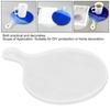 Round Silicone Tray Moulds Large Silicone Mold Rectangle Cutting Board Fruit Snack Tray Handle Holes Cheese Cutting Board
