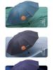 Paradise Dual-Use XL Thick Reinforced UV Protection Black Sun and Rain Umbrella for Women and Students