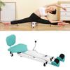 Split Machine Leg Stretcher Machine 180 degrees  Expansion 330 Lbs Stretching Machine with PU Seat Back Rest Timer for Flexibility
