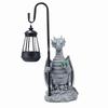 Solar Dragon Garden Statue Light Cordless for Evening Entertaining Areas