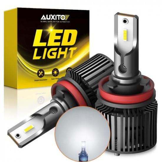 2X H8 H9 H11 LED Headlight Bulbs Conversion High Kit Low Beam Bright White 6500K Version 8
