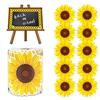 Sunflower Bulletin Board Border Roll Self-Adhesive Classroom Decor Floral Trim for Blackboard Whiteboard DIY Wall Decal