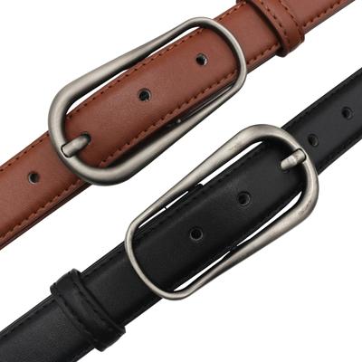 Новый женский кожаный простой повседневный женский ремень в стиле Инс, ремень из коровьей кожи для джинсов, модный