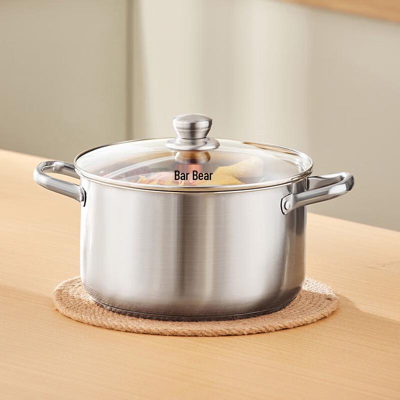 

Bear 20cm 304 Stainless Steel Soup Pot