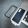 For Samsung Galaxy Z Fold 7 Case Hard Stand Carbon Fiber Magnetic Wireless Charging Protect Back Cover For Samsung Z Fold7 6 5 4