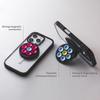 Magnetic Suction Cup Phone Mount Small Silicone Suction Phone Case Grip Stand Holder For All Cell Phones Multi-angle Fixation