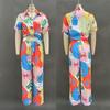 2025 Trendy Women's Spring/Summer Street Style Printed Casual Pants Set