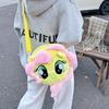 Little Pony My Cartoon Plush Crossbody Bag Anime Peripheral Child Shoulder Bag