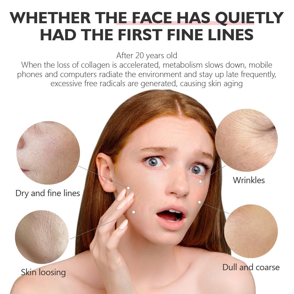 Retinol Face Serum Moisturizing Whitening Firming Fade Fine Lines Anti-wrinkle Anti-aging Deep Care Essence
