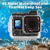 60M Dive Case Waterproof Housing for 360Ace o Camera Under Water Divings Case for Capture and otect Memories