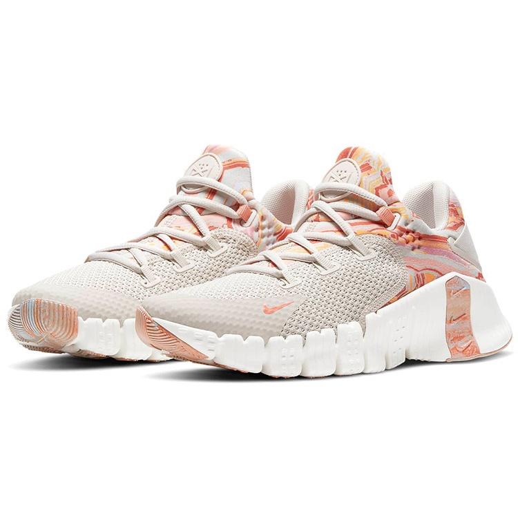 (WMNS) Nike Free Metcon 4 'Desert Sand Crimson Bliss' Women's DJ3075-064