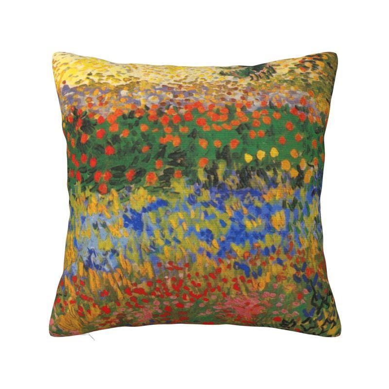 Nordic Vincent Van Gogh Twelve Sunflowers In A Vase Mask Cushion Cover Soft Art Flowers Painting Throw Pillow Case Home Decor